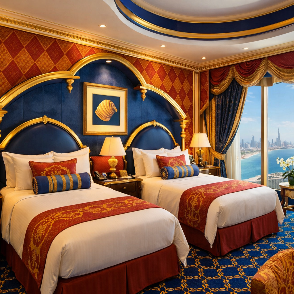 Hôtel Jumeirah Burj Al Arab Dubai Twin Beds Destinations Couples