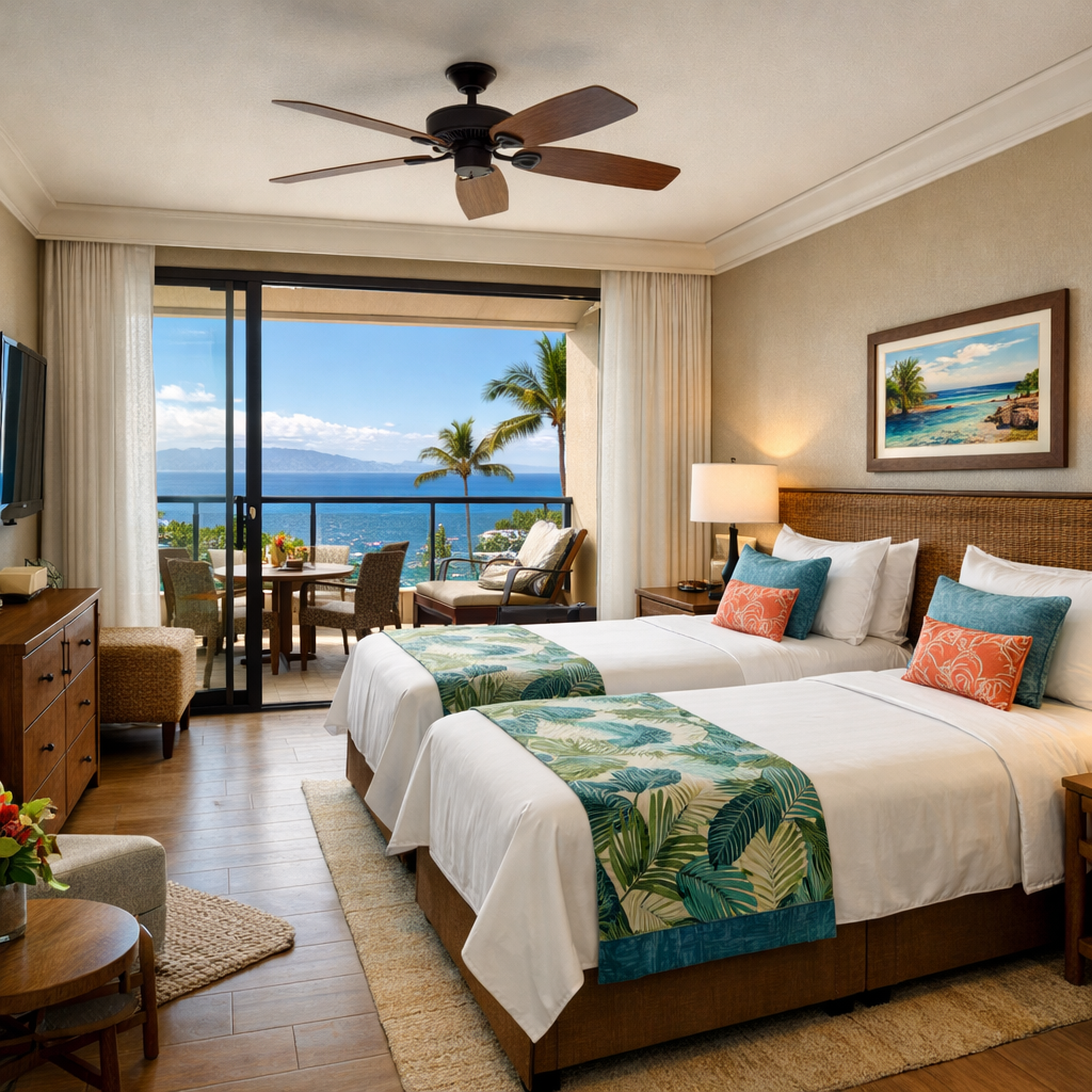 Hôtel Beachfront Maui Penthouses Twin Beds Destinations Couples